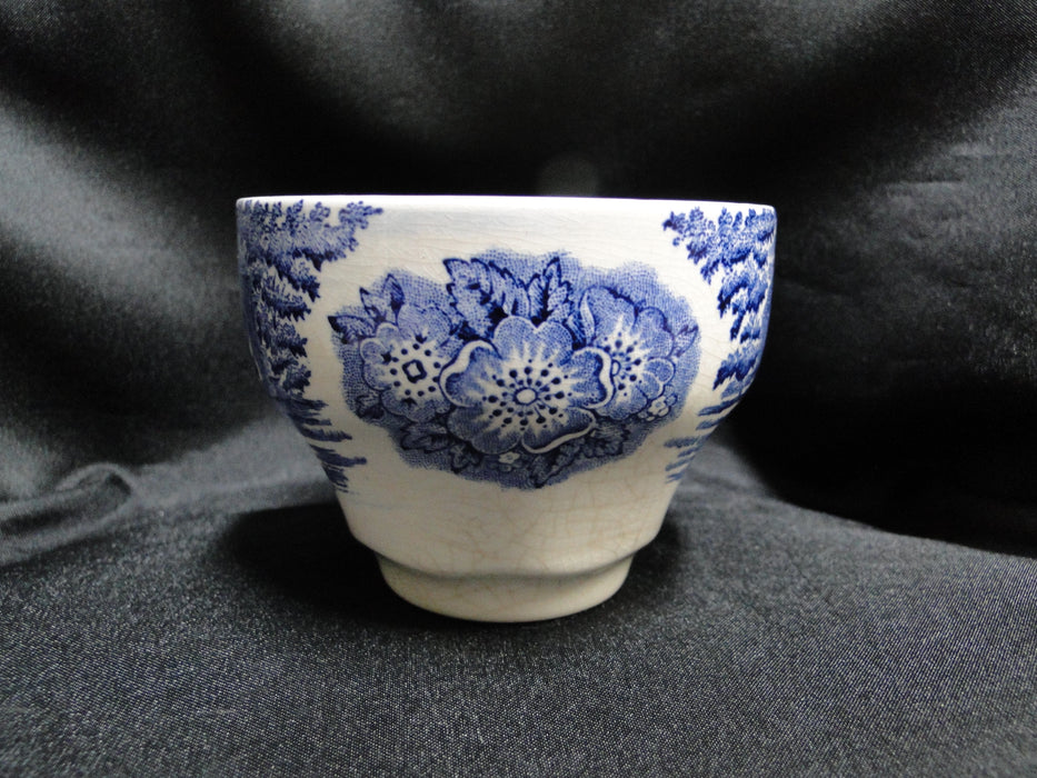 Staffordshire Liberty Blue, Blue & White Scene: 2 5/8" Cup Only, Discoloration