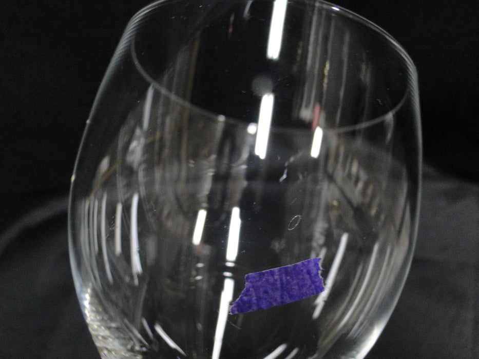 Lenox Aria Crystal, Twisted Stem: Water or Wine Goblet, 8 1/2" Tall, Bubble