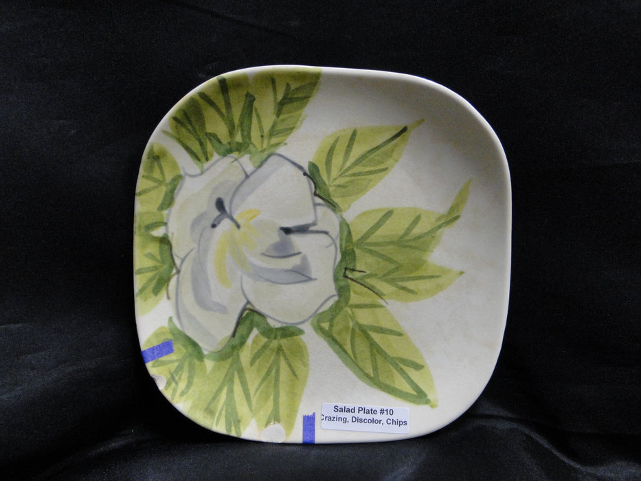 Red Wing Magnolia Chartreuse, MCM: Salad Plate (s), 7 3/8", As Is