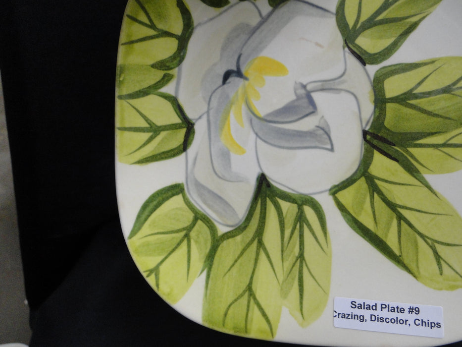 Red Wing Magnolia Chartreuse, MCM: Salad Plate (s), 7 3/8", As Is