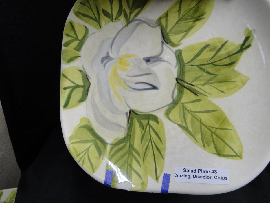 Red Wing Magnolia Chartreuse, MCM: Salad Plate (s), 7 3/8", As Is