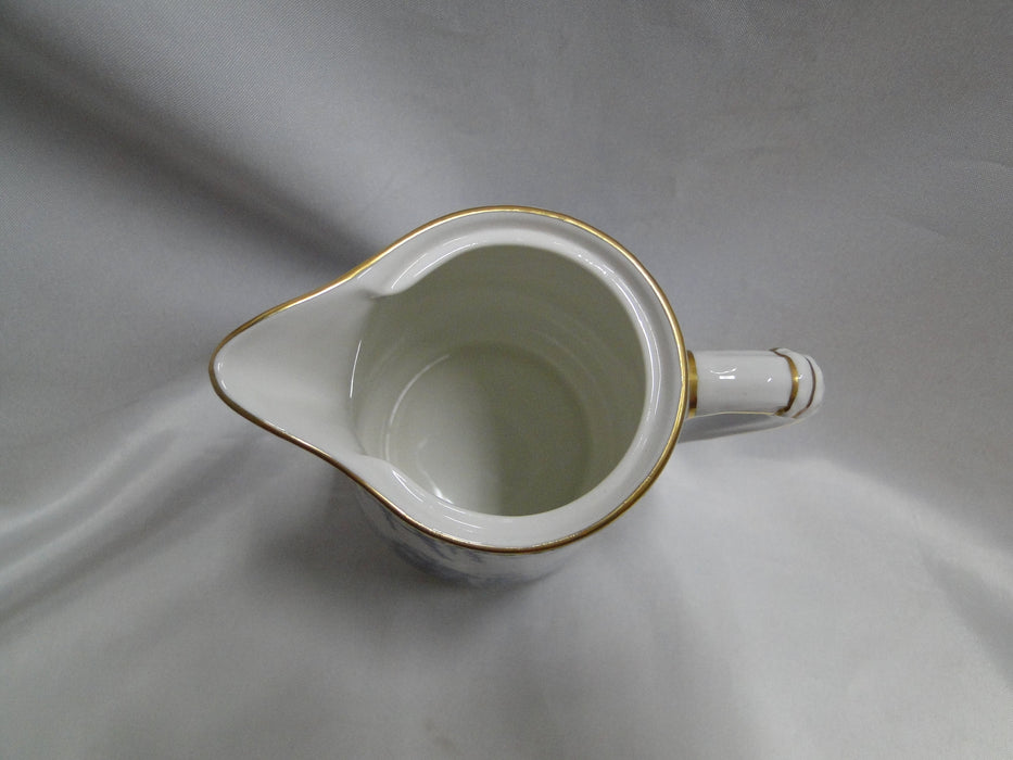 Royal Crown Derby Blue Mikado, Oriental: Pitcher / Hot Water Jug & Lid, 6 1/2"