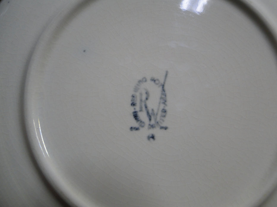 Red Wing Magnolia Chartreuse, MCM: Bread Plate (s), 6 1/8", Crazing