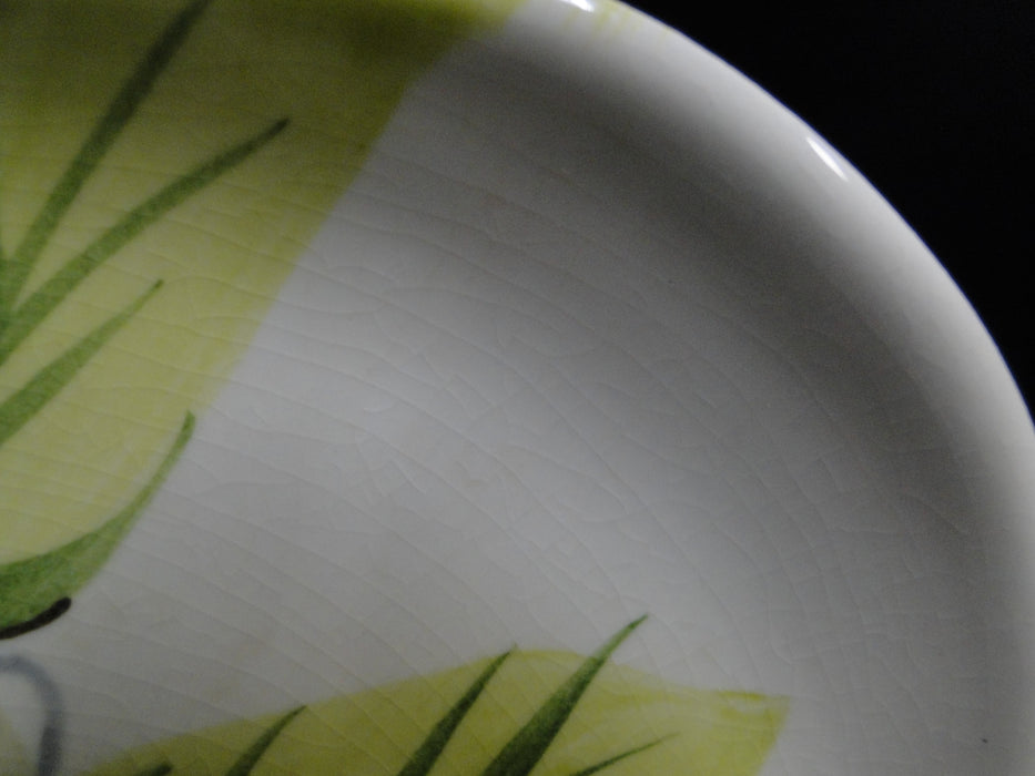 Red Wing Magnolia Chartreuse, MCM: Bread Plate (s), 6 1/8", Crazing