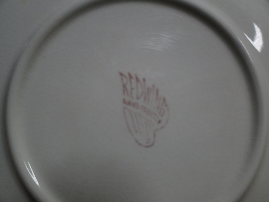 Red Wing Magnolia Chartreuse, MCM: Bread Plate (s), 6 1/8", Crazing