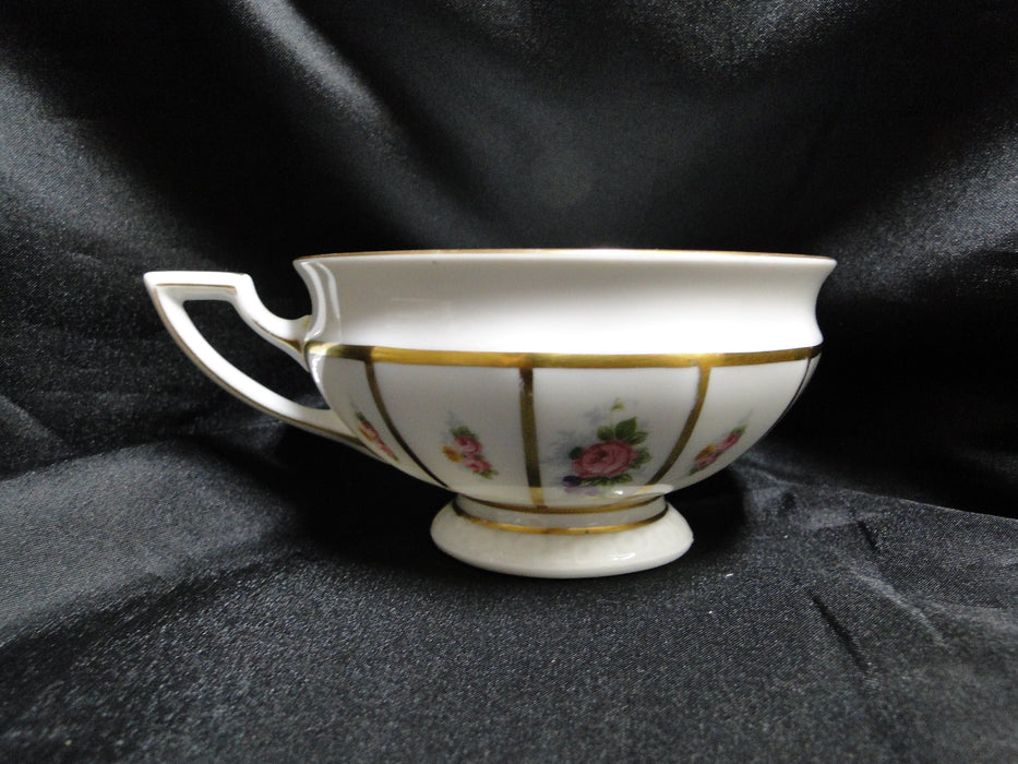 Rosenthal Florals, Gold Lines: Cup & Saucer Set (s), 2 1/8", Lines on C & S