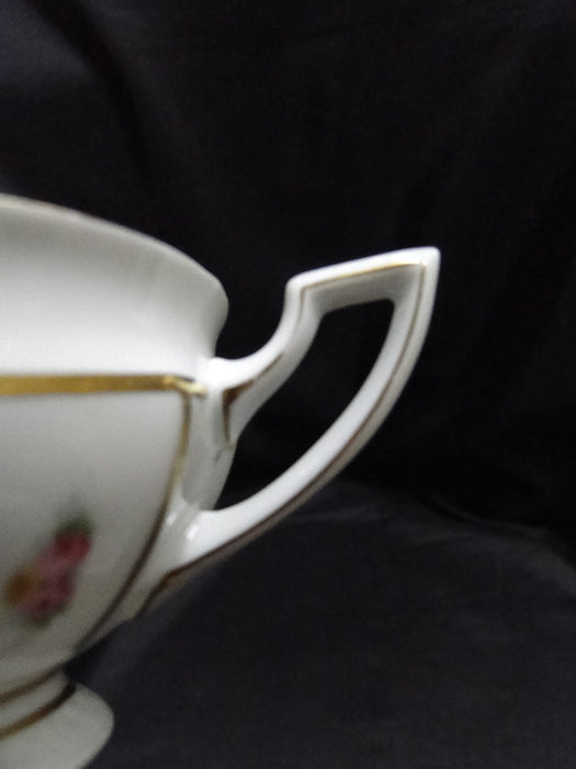 Rosenthal Florals, Gold Lines: Cup & Saucer Set (s), 2 1/8", Lines on C & S