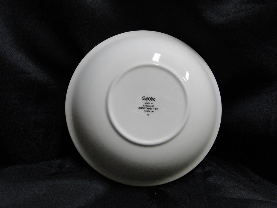 Spode Christmas Tree, Green Trim, England: Coupe Cereal Bowl (s), 6 1/4"