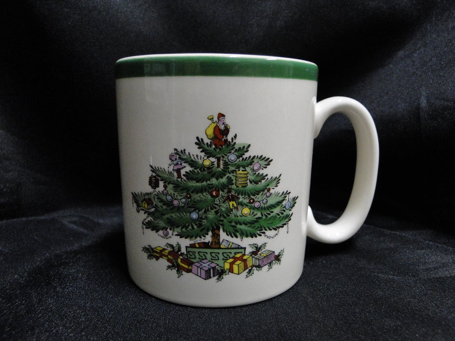 Spode Christmas Tree, Green Trim, England: Mug (s), 3 1/4" Tall