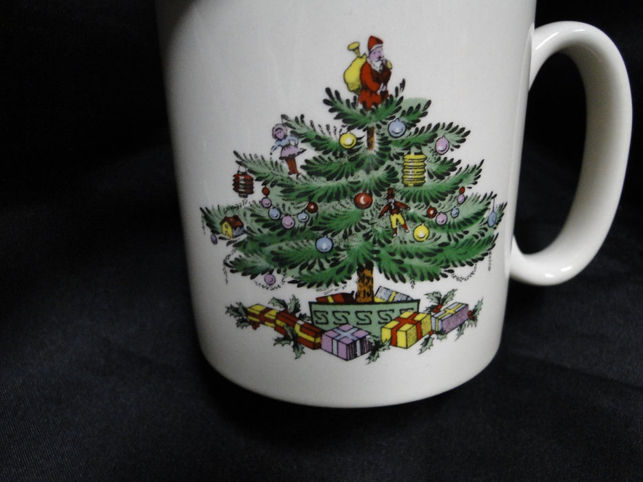 Spode Christmas Tree, Green Trim, England: Mug (s), 3 1/4" Tall
