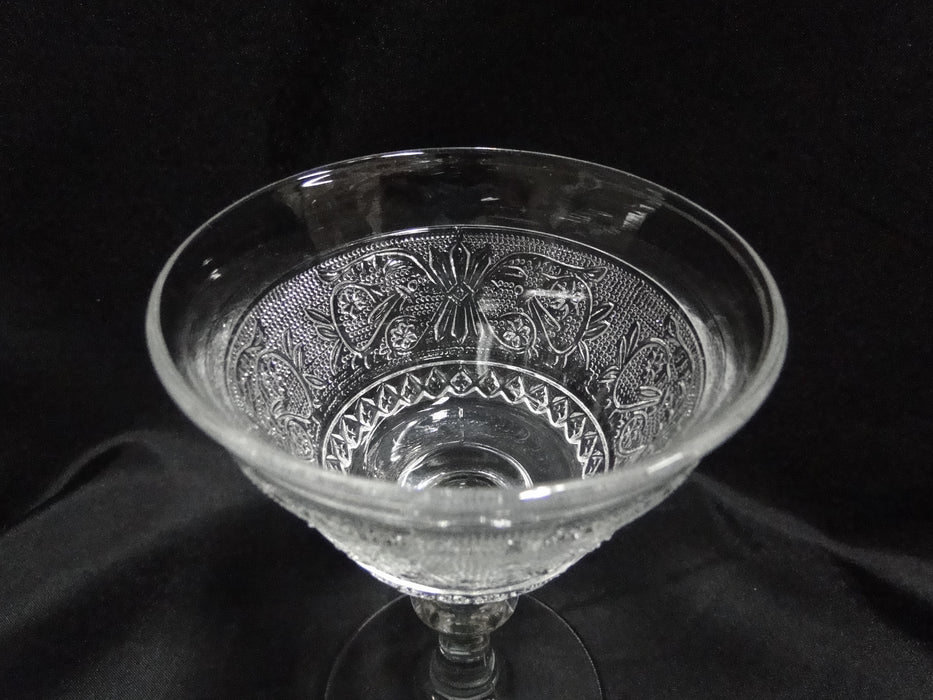 Duncan & Miller Sandwich Clear, Pressed: Champagne / Tall Sherbet (s), 5 1/8"