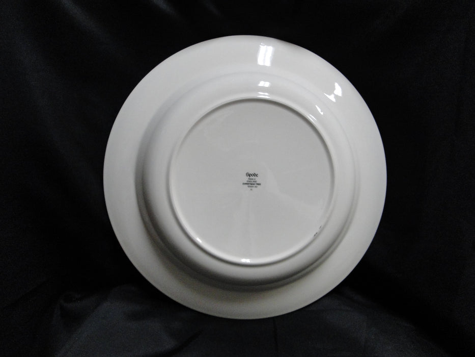 Spode Christmas Tree, Green Trim, England: Round Serving Bowl, 11 5/8"