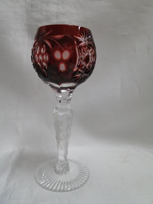 Crystal Clear Industries Grape, Grapes Cut to Clear: Ruby Red Cordial (s), 5"