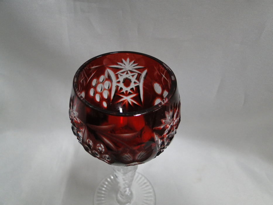 Crystal Clear Industries Grape, Grapes Cut to Clear: Ruby Red Cordial (s), 5"