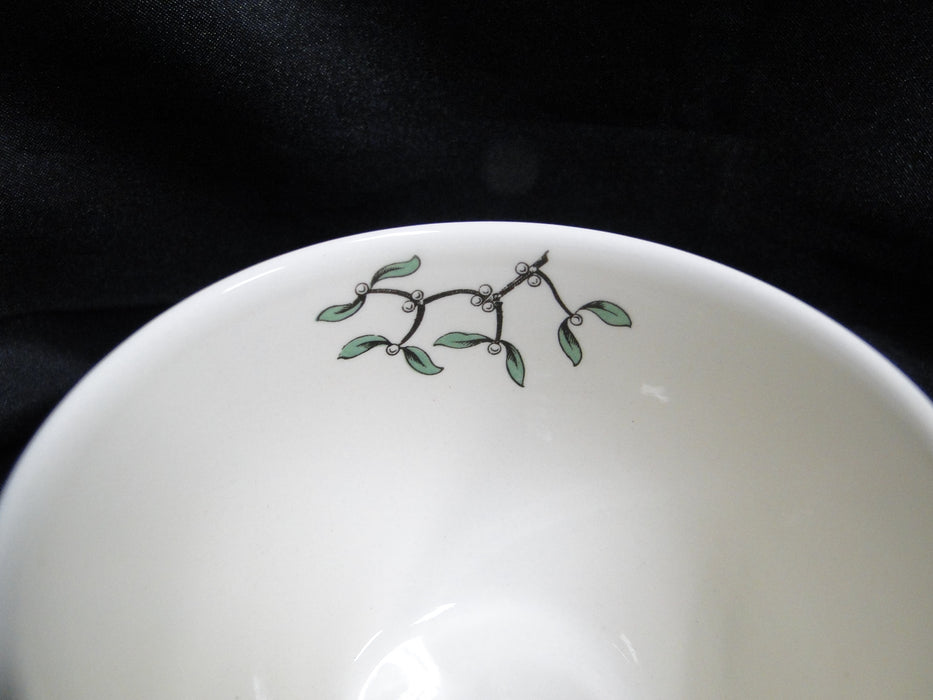 Spode Christmas Tree, Green Trim, England: Cup & Saucer Set (s), 2 1/2"