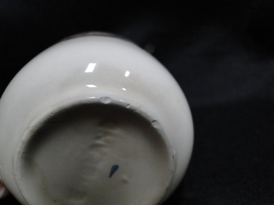 Johnson Brothers Indian Tree, Cream, Green Greek Key: Demitasse Cup & Saucer