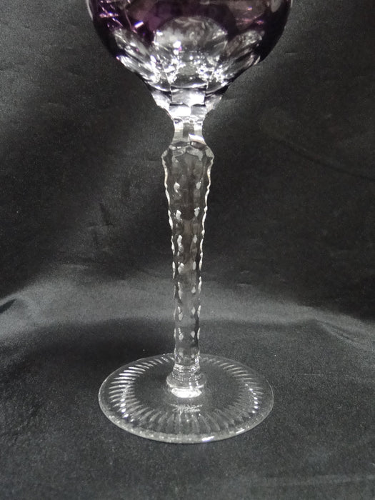 Ajka Marsala, Grapes Cut to Clear: Amethyst Purple Wine Hock, 8 1/4" Tall