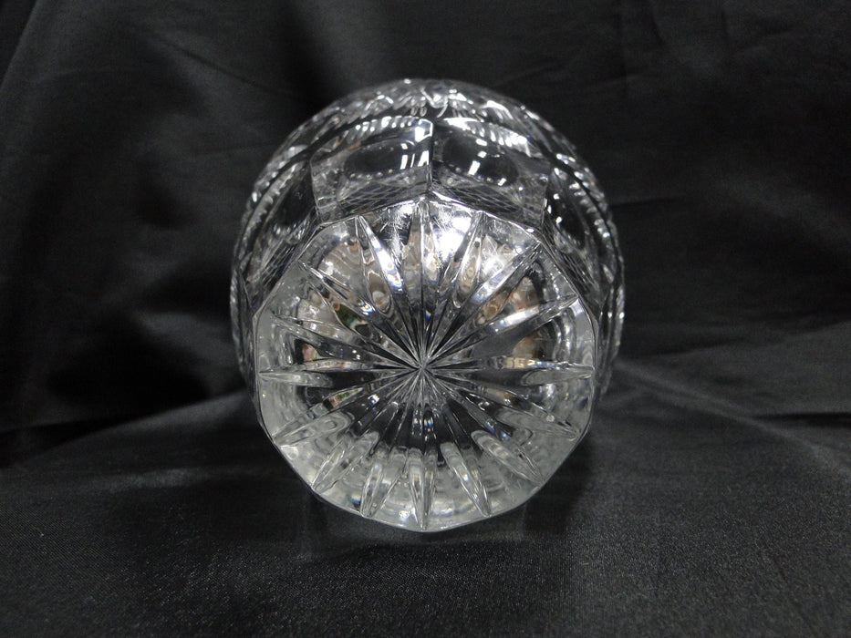 Clear, Cut Criss Cross & Straw Bundles: Flower Vase, 5 3/4" x 11" Tall -- MG#256