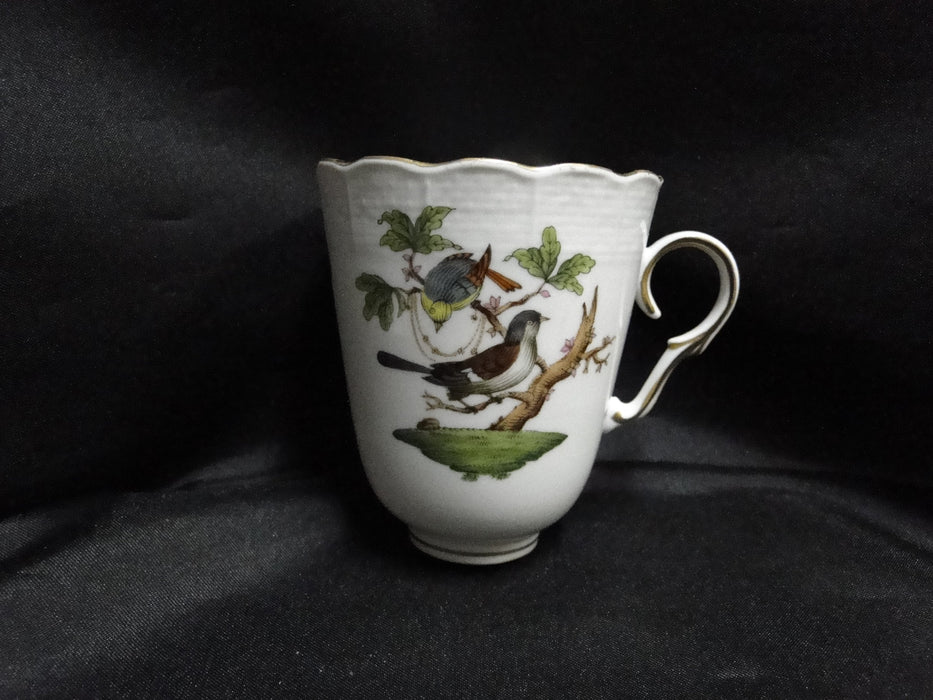 Herend Rothschild Bird: Trembleuse Cup & Saucer Set, 3 1/4" Tall, 713, RO