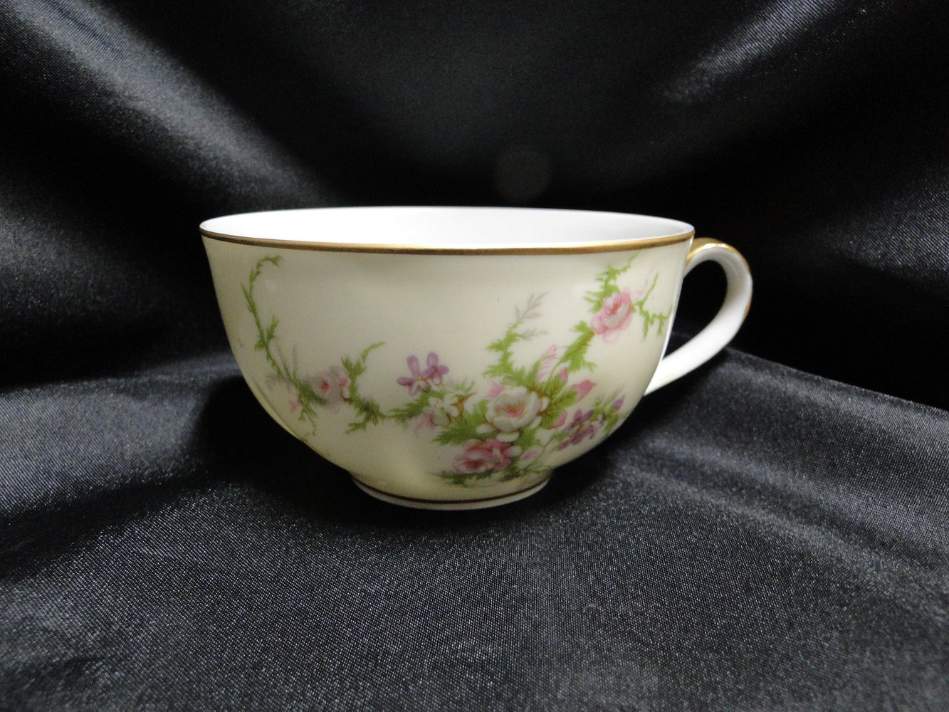 Haviland Rosalinde (France), Floral: 2" Cup Only, No Saucer