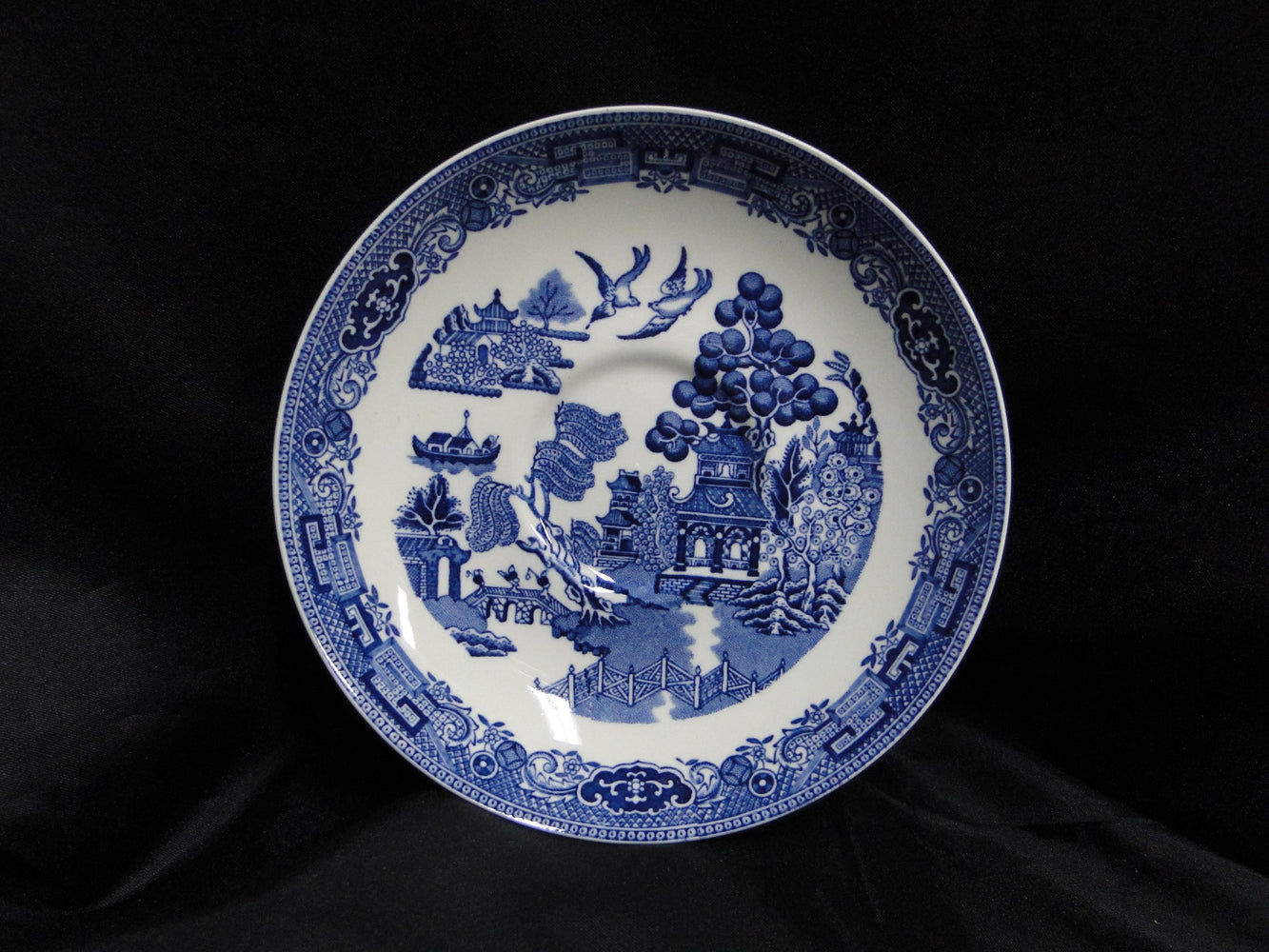 Wedgwood Willow Blue, Smooth: 5 3/4" Saucer (s) Only, No Cup