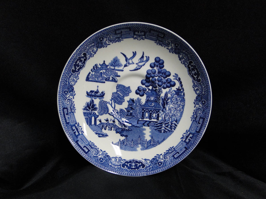Wedgwood Willow Blue, Smooth: 5 3/4" Saucer (s) Only, No Cup