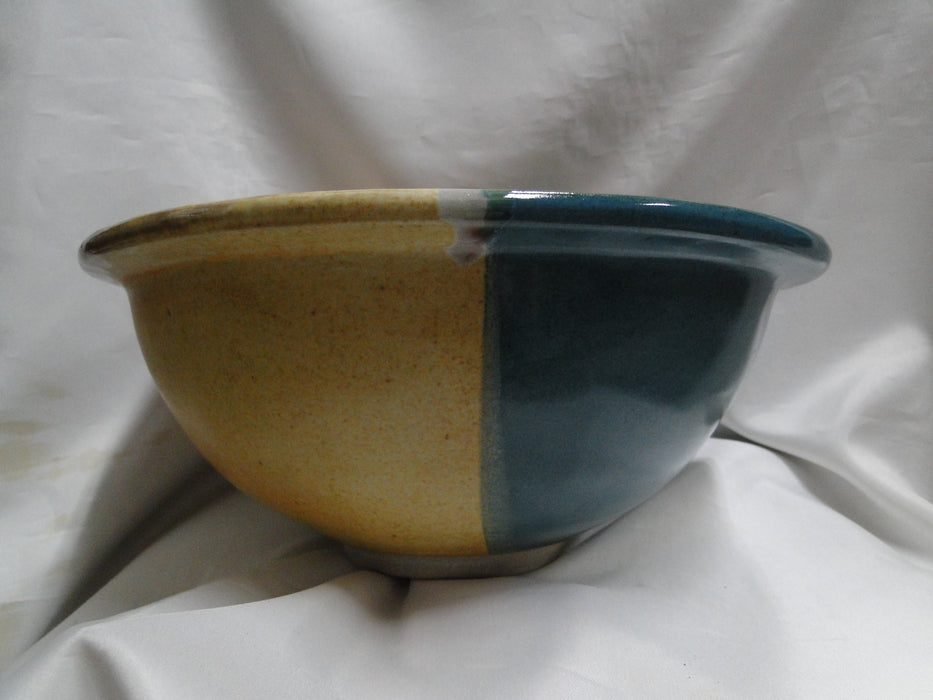 Walt Glass Pottery Texas Sunset: Round Serving Bowl w/ Rim, 11 7/8" x 5" Tall