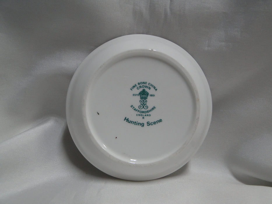 Crown Staffordshire Hunting Scene: Hunters: Coaster (s), No Embossing, 4"