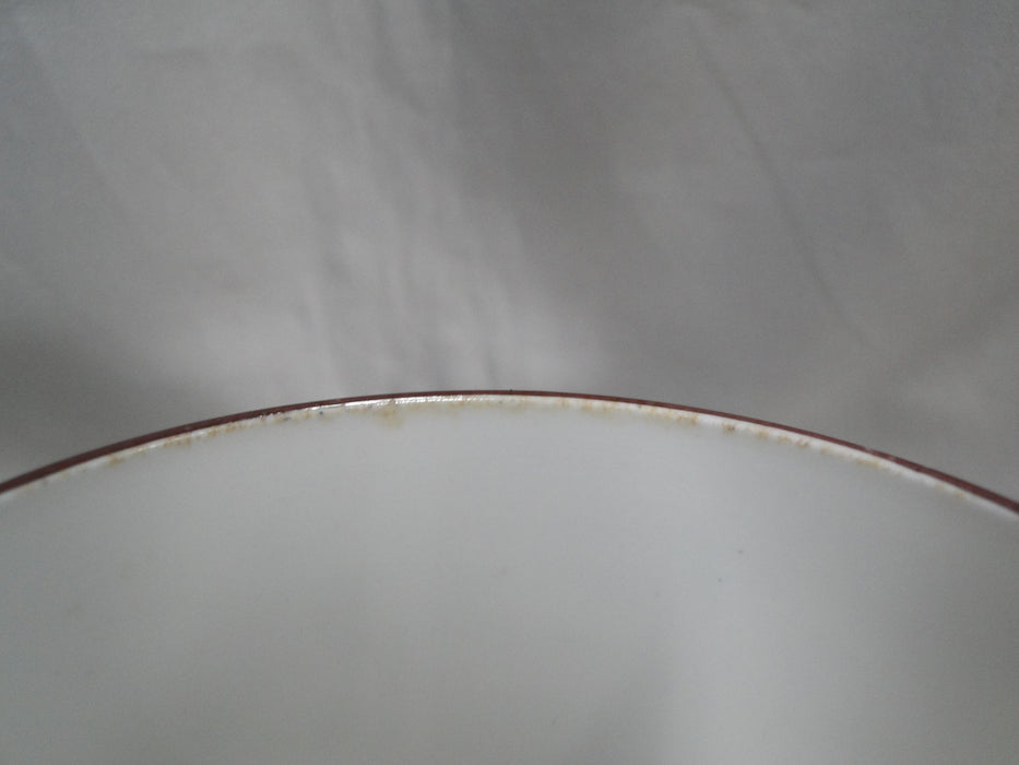 Crown Staffordshire Hunting Scene: Hunters, Horses: Flat Cup & Saucer, As Is