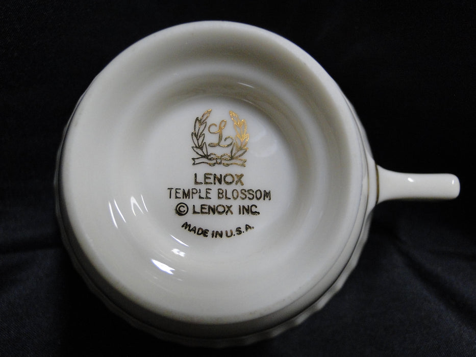 Lenox Temple Blossom, Orange & Yellow Flowers: Cup & Saucer Set, 2 1/2"