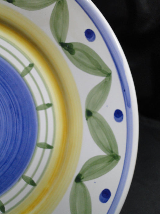 Willams Sonoma Marisol, Blue, Yellow, Green: Dinner Plate (s), 11 1/4"