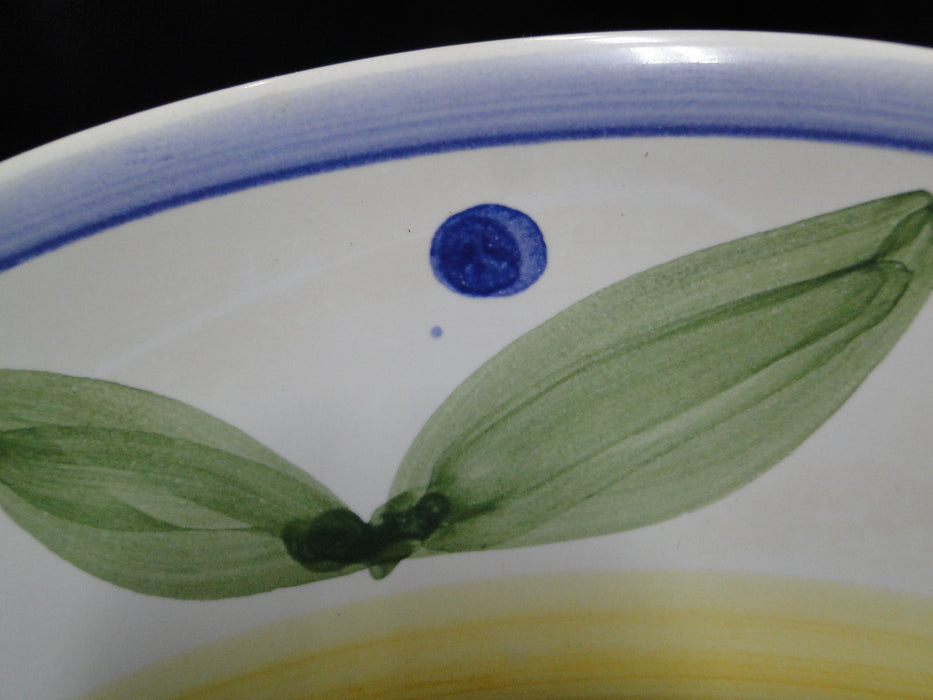Willams Sonoma Marisol, Blue, Yellow, Green: Dinner Plate (s), 11 1/4"