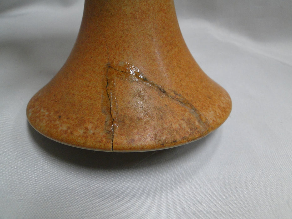 Walt Glass Pottery Texas Sunset: Water or Wine Goblet, 7" Tall, As Is