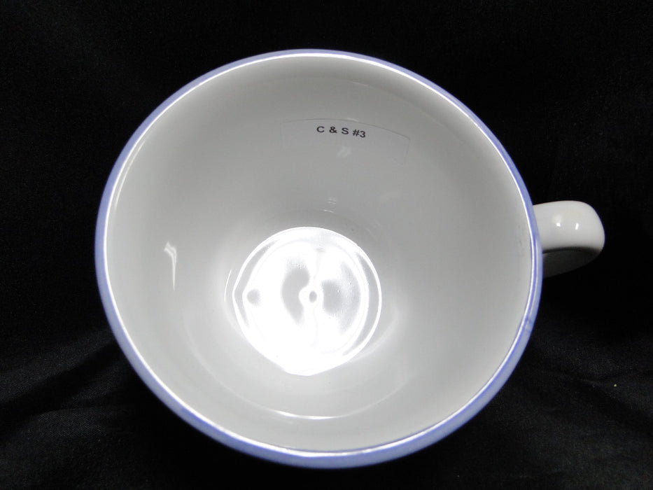Willams Sonoma Marisol, Blue, Yellow, Green: Cup & Saucer Set (s), 3 1/8"
