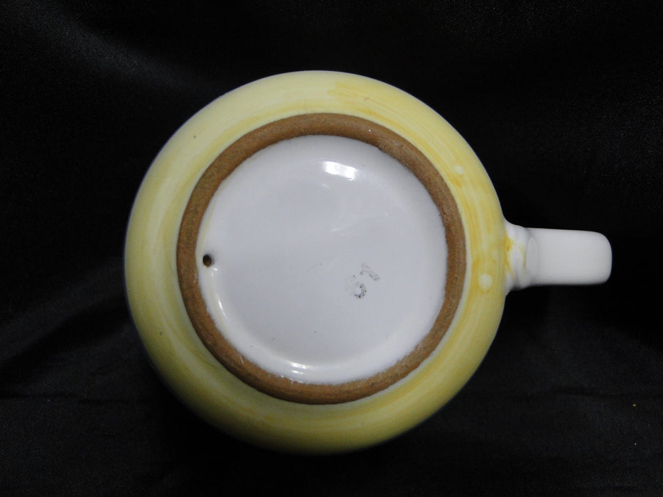 Willams Sonoma Marisol, Blue, Yellow, Green: Cup & Saucer Set (s), 3 1/8"