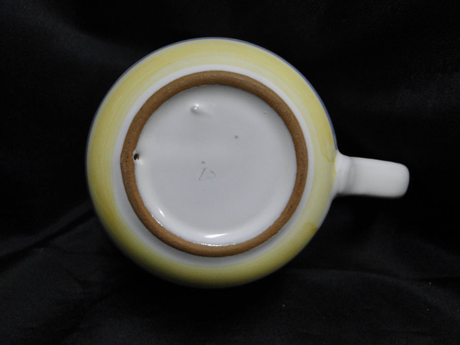 Willams Sonoma Marisol, Blue, Yellow, Green: Cup & Saucer Set (s), 3 1/8"
