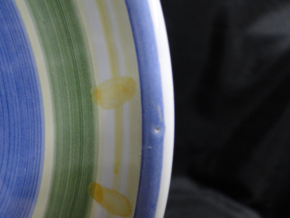 Willams Sonoma Marisol, Blue, Yellow, Green: Cup & Saucer Set (s), 3 1/8"