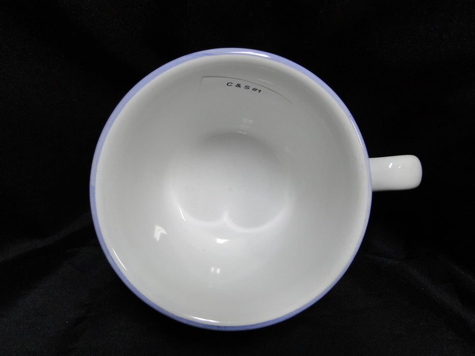 Willams Sonoma Marisol, Blue, Yellow, Green: Cup & Saucer Set (s), 3 1/8"