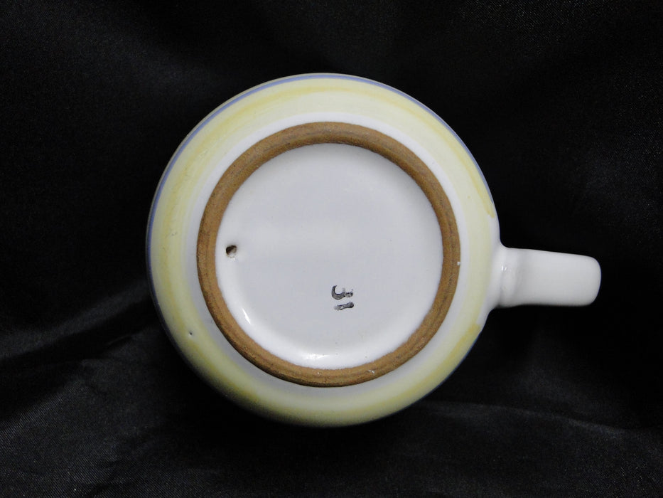 Willams Sonoma Marisol, Blue, Yellow, Green: Cup & Saucer Set (s), 3 1/8"