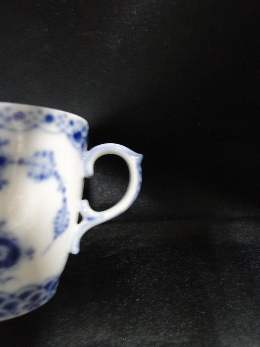 Royal Copenhagen Blue Fluted Full Lace: 2" Tall Demitasse Cup Only, #1038