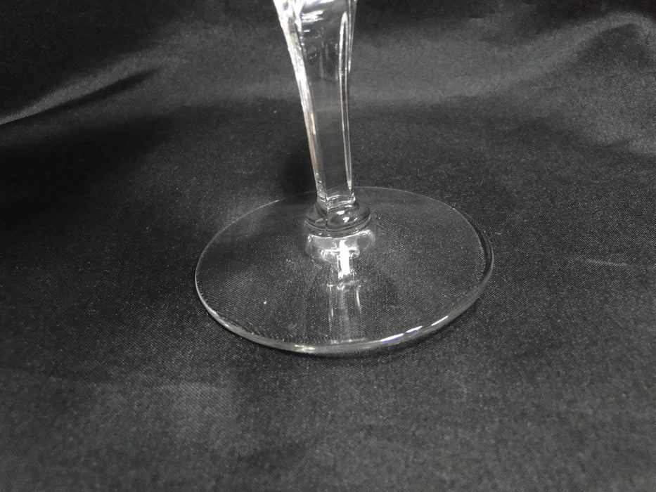 Fostoria Bridal Belle, Cut w/ Platinum, Stem 6072: Water or Wine Goblet, 6 3/8"