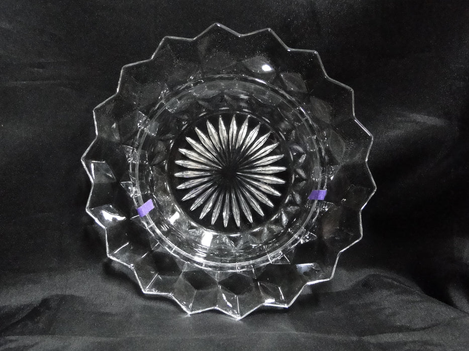 Fostoria American Clear: Round Covered Butter Dish & Lid, As Is