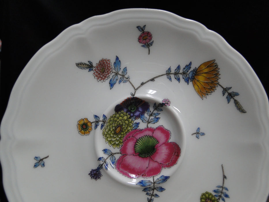 Raynaud Ceralene Anemones, Multicolored Flowers: Demitasse Cup & Saucer Set