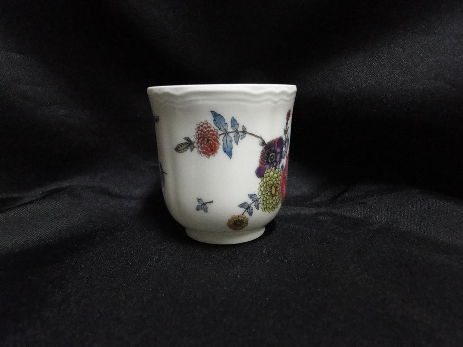 Raynaud Ceralene Anemones, Multicolored Flowers: Demitasse Cup & Saucer Set