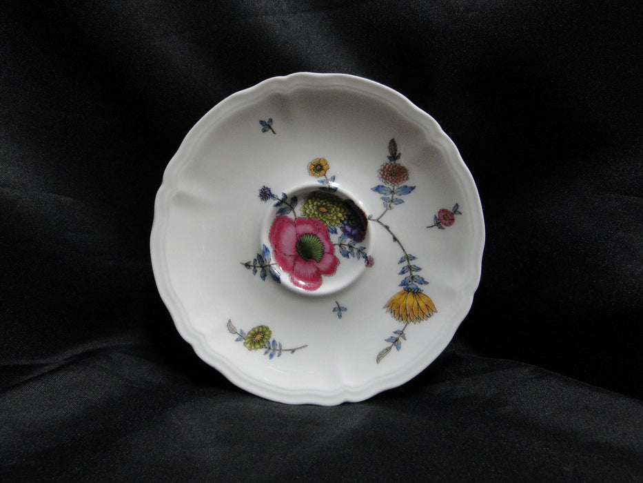Raynaud Ceralene Anemones, Multicolored Flowers: Demitasse Cup & Saucer Set