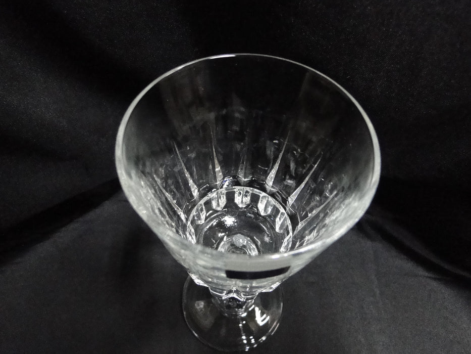 Cristal d'Arques Chantelle, Lady Victoria, Clear w/ Knob Stem: Wine (s), 6 1/4"