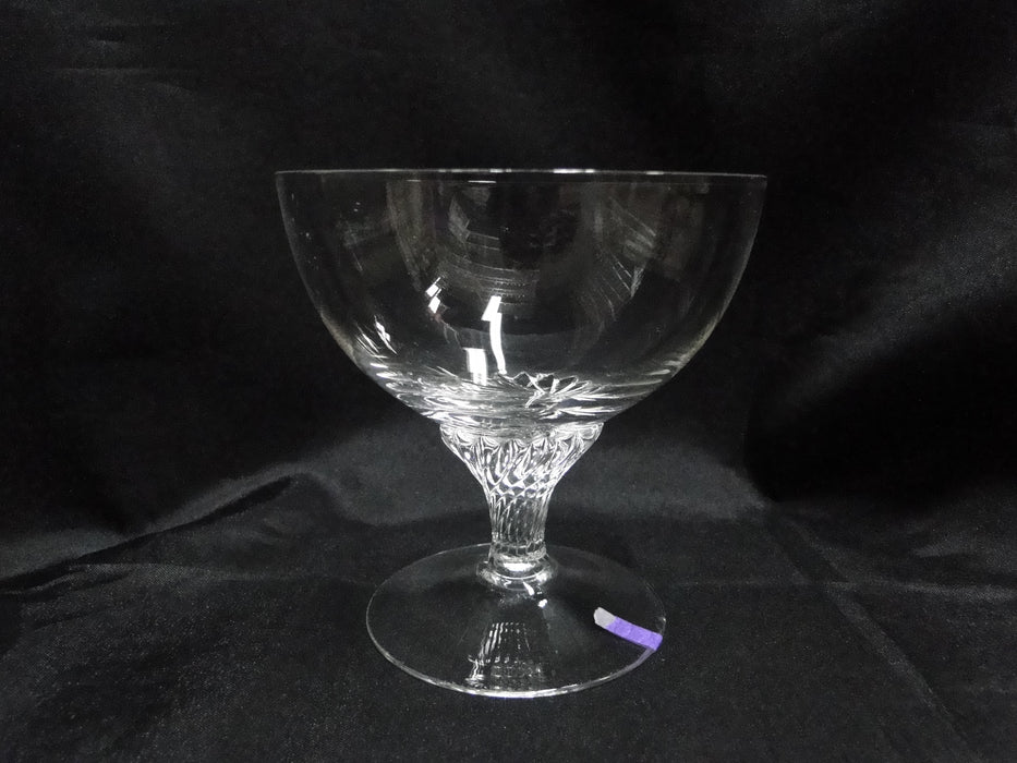 Borgfeldt Lisa, Twisted Stem: Champagne / Sherbet (s), 4 1/8", As Is