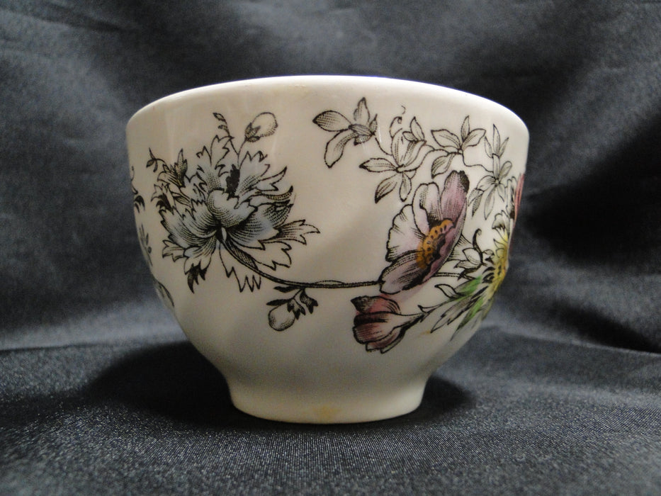 Johnson Brothers Sheraton, Floral Center: Cup & Saucer, No Design In, Crazing