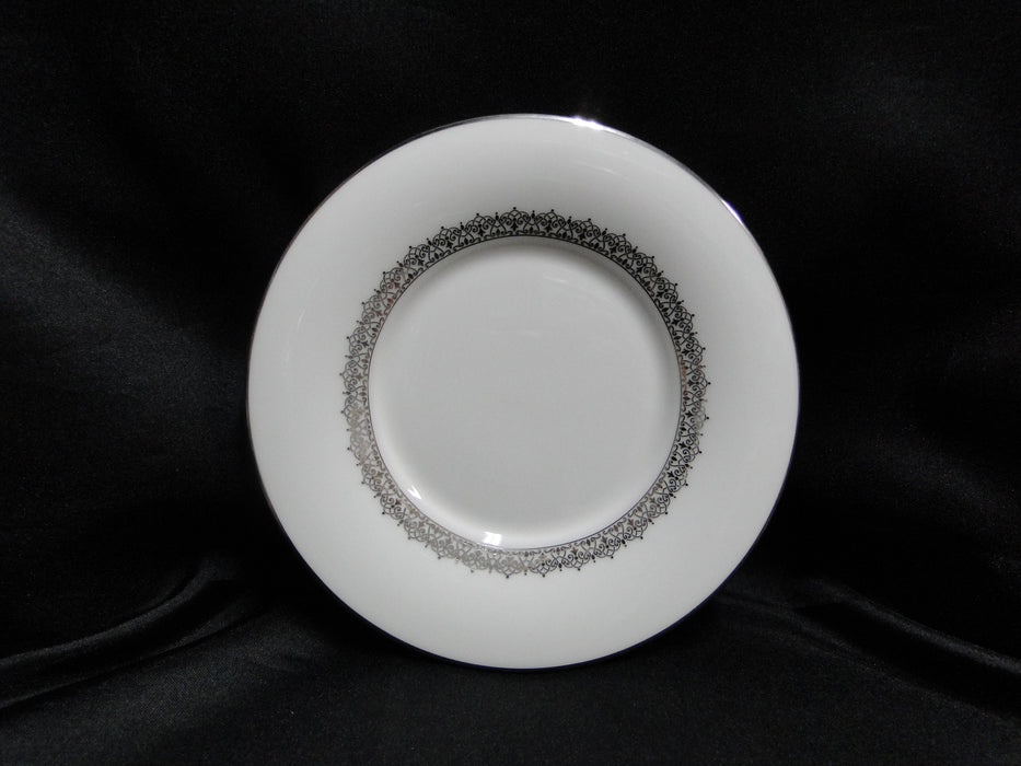 Lenox Lace Couture, Silver & Platinum: Cup & Saucer Set (s), 2 3/8" Tall