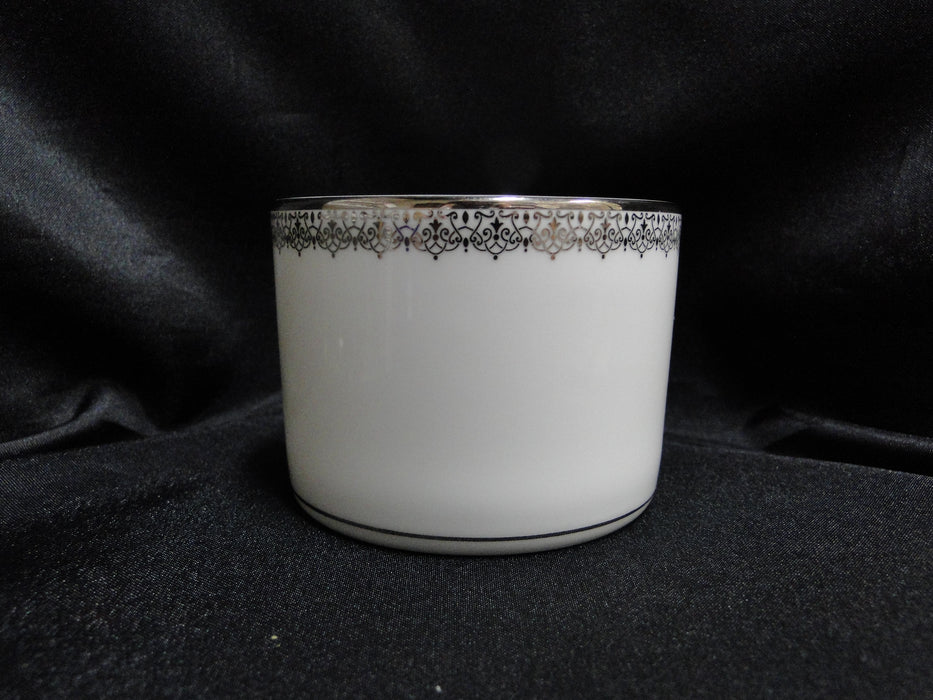 Lenox Lace Couture, Silver & Platinum: Cup & Saucer Set (s), 2 3/8" Tall